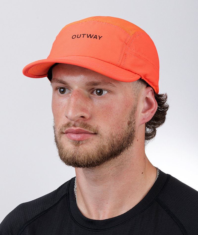 Orange Running Cap