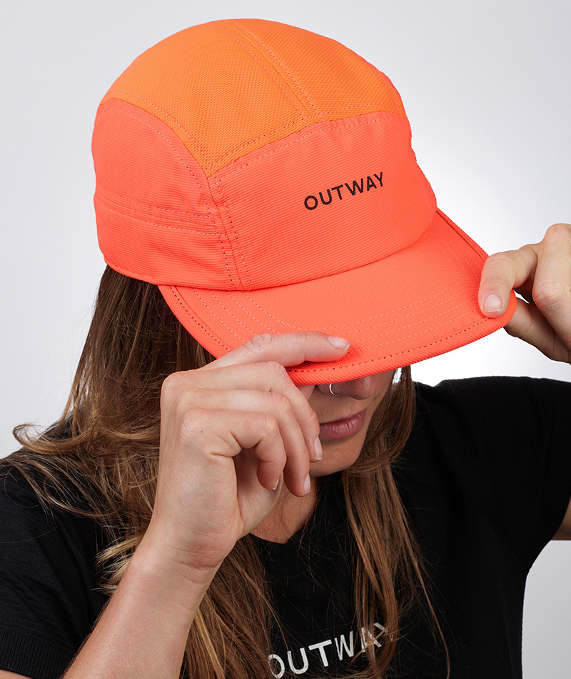 Orange Running Cap
