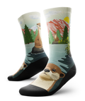 Chaussettes d'équipage athlétiques Otter