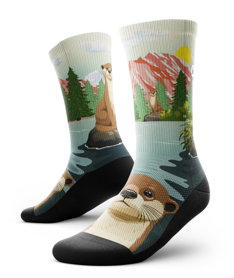 Otter Athletic Crew Socks