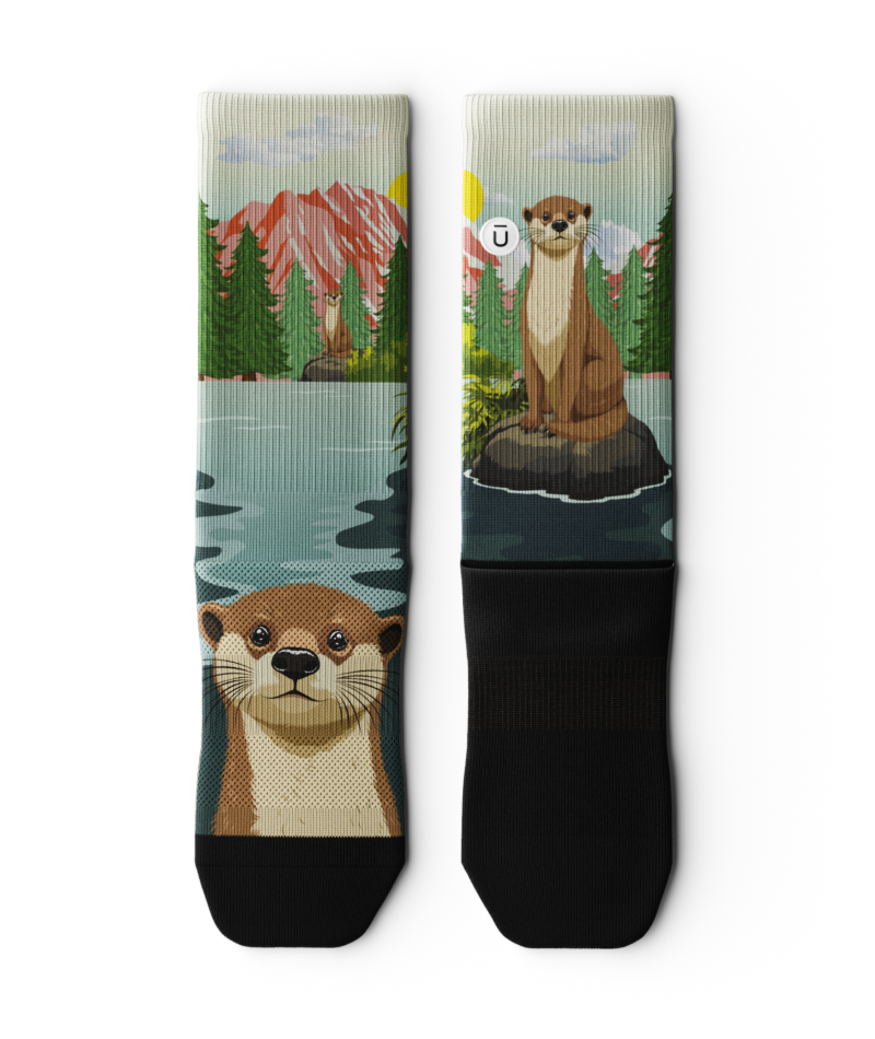 Pacific Wild Athletic Crew Socks 3-Pack
