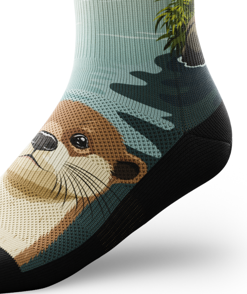 Otter Athletic Crew Socks