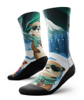 Otterly in Love Athletic Crew Socks
