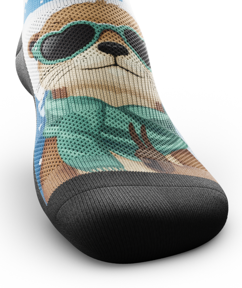 Otterly in Love Athletic Crew Socks