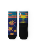 Paradise Athletic Quarter Socks