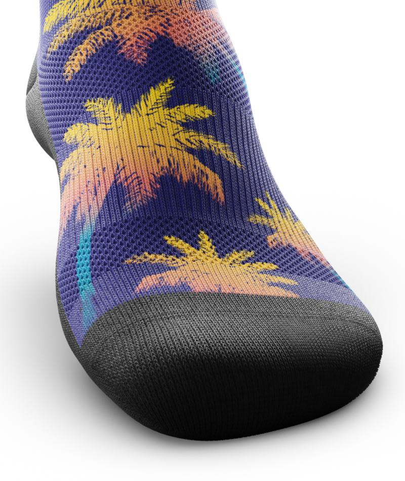 Paradise Athletic Quarter Socks