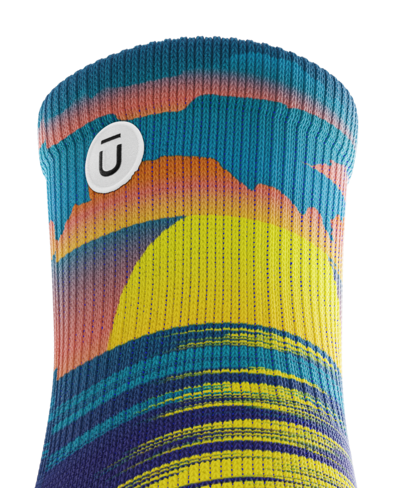 Paradise Athletic Quarter Socks