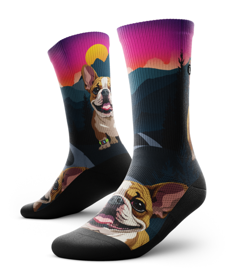Paws Malone Athletic Crew Socks