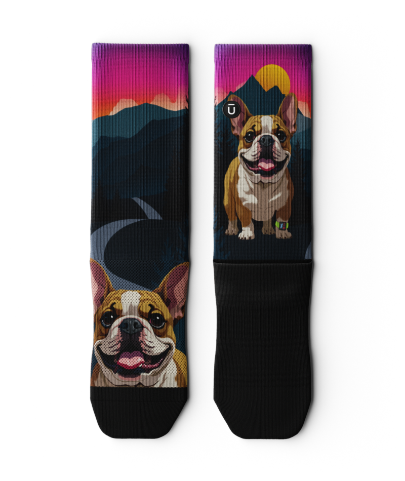 Paws Malone Athletic Crew Socks