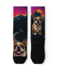 Paws Malone Athletic Crew Socks