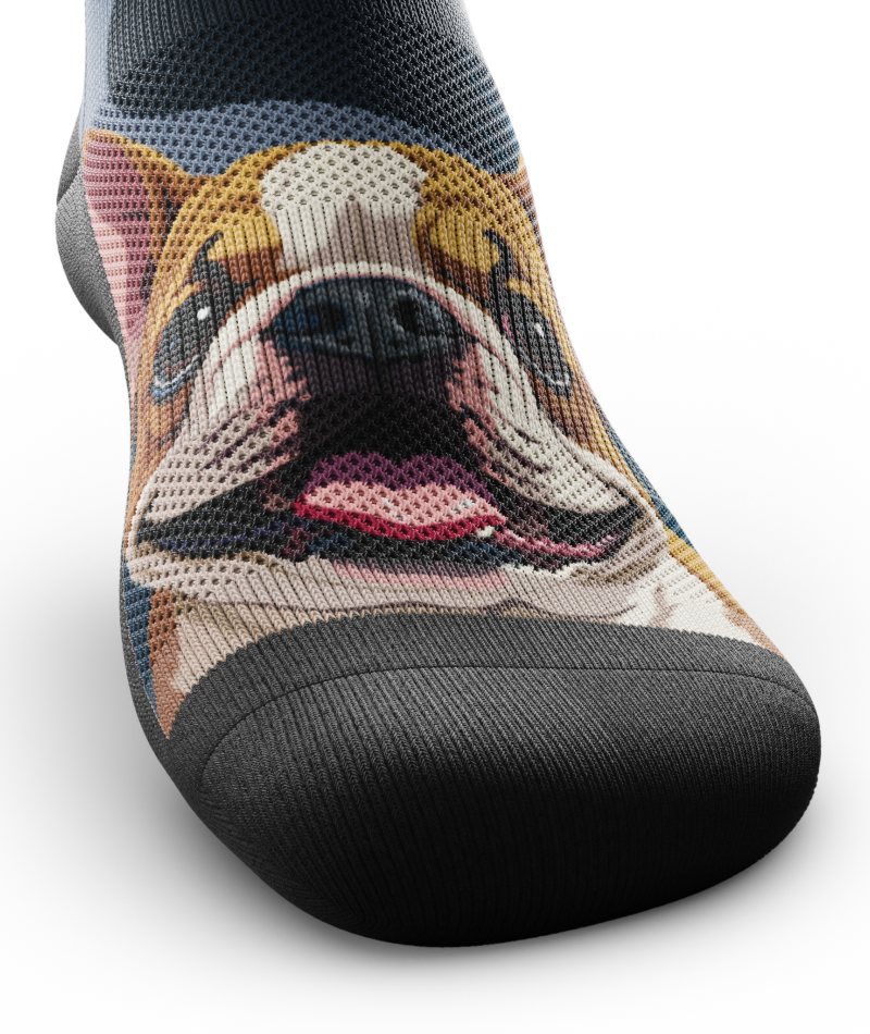 Paws Malone Athletic Crew Socks