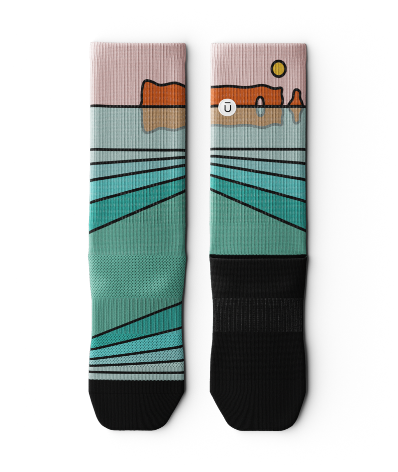 Happy Trails Athletic Crew Socks 3-Pack