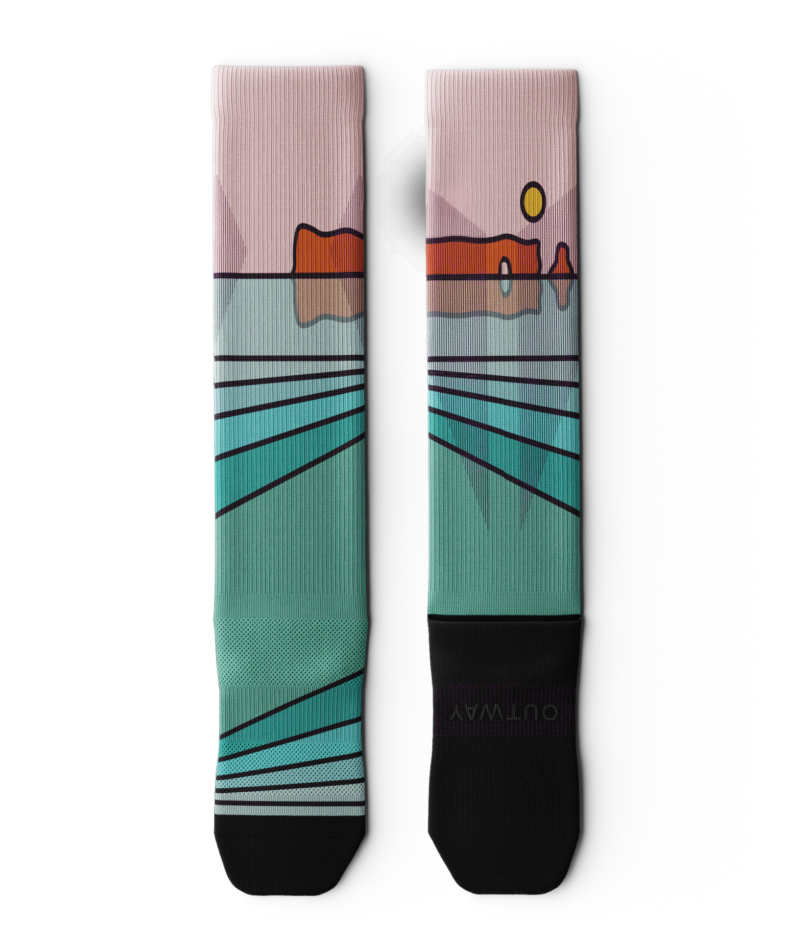 Perce Athletic Knee High Compression Socks