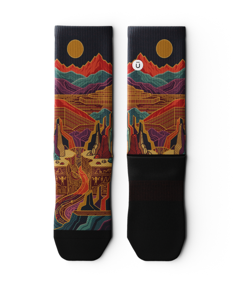 Wild Canvas Athletic Crew Socks 3-Pack