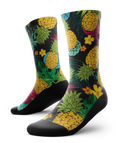 Pineapple Punch Athletic Crew Socks