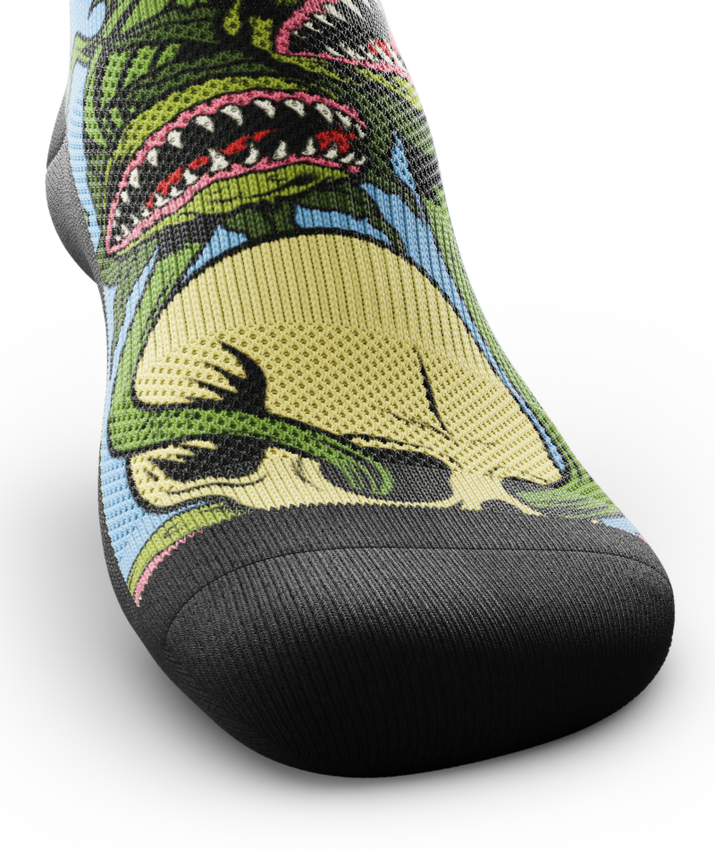 Plants Gone Wild Athletic Crew Socks