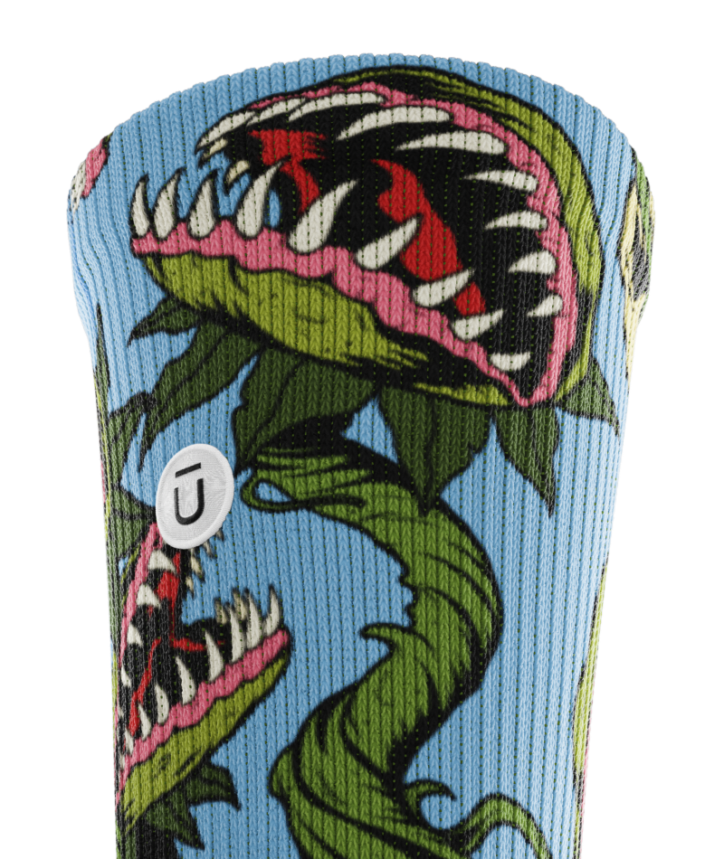 Plants Gone Wild Athletic Crew Socks