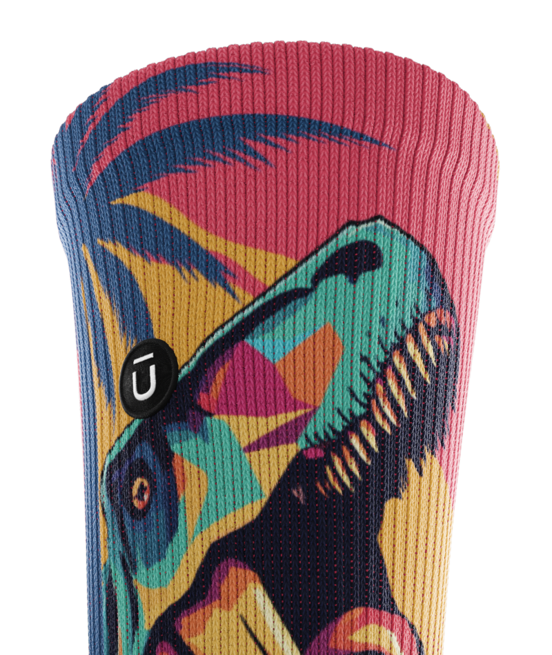 Chaussettes d'équipage athlétiques préhistoriques