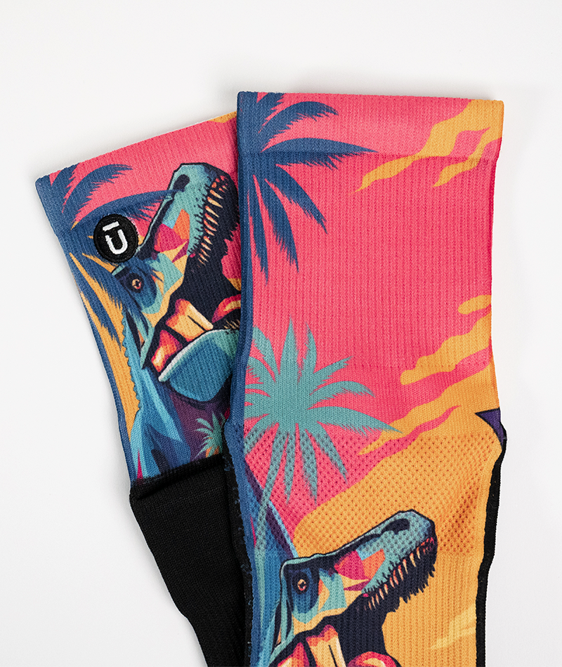 Prehistoric Athletic Quarter Socks