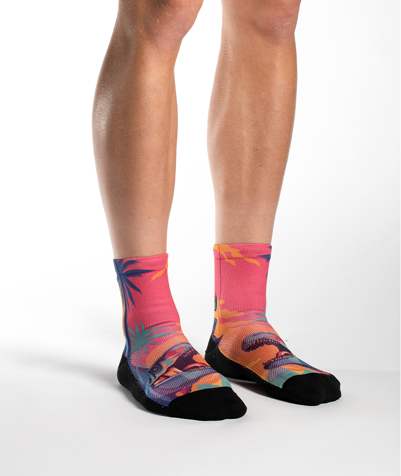Prehistoric Athletic Quarter Socks
