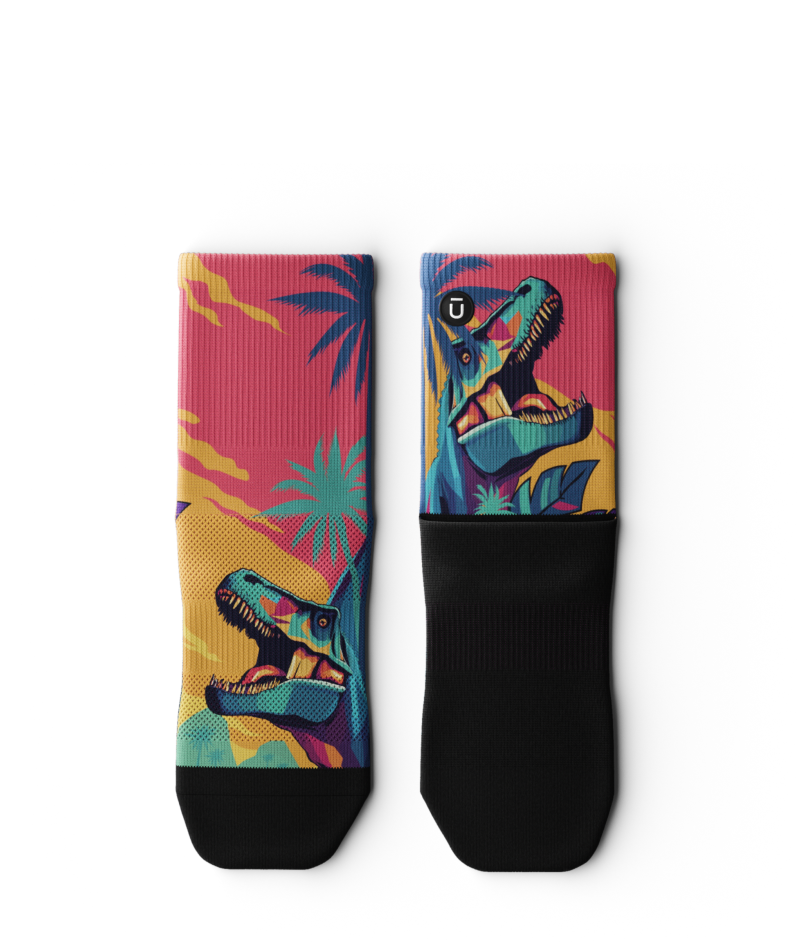 Prehistoric Athletic Quarter Socks