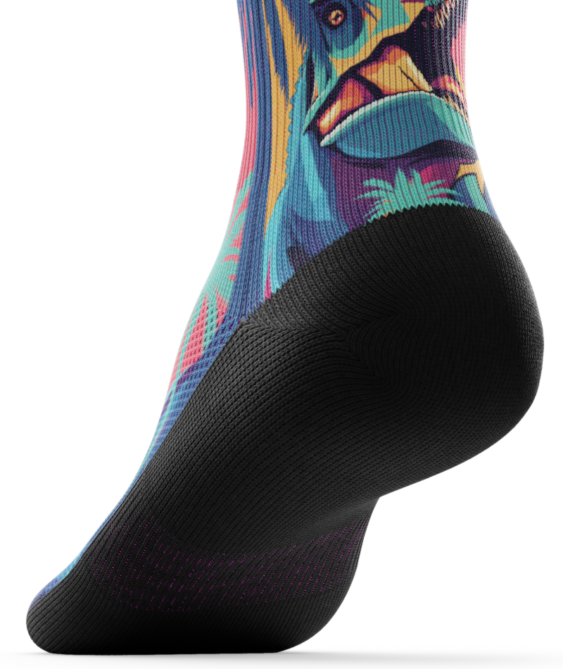 Prehistoric Athletic Quarter Socks