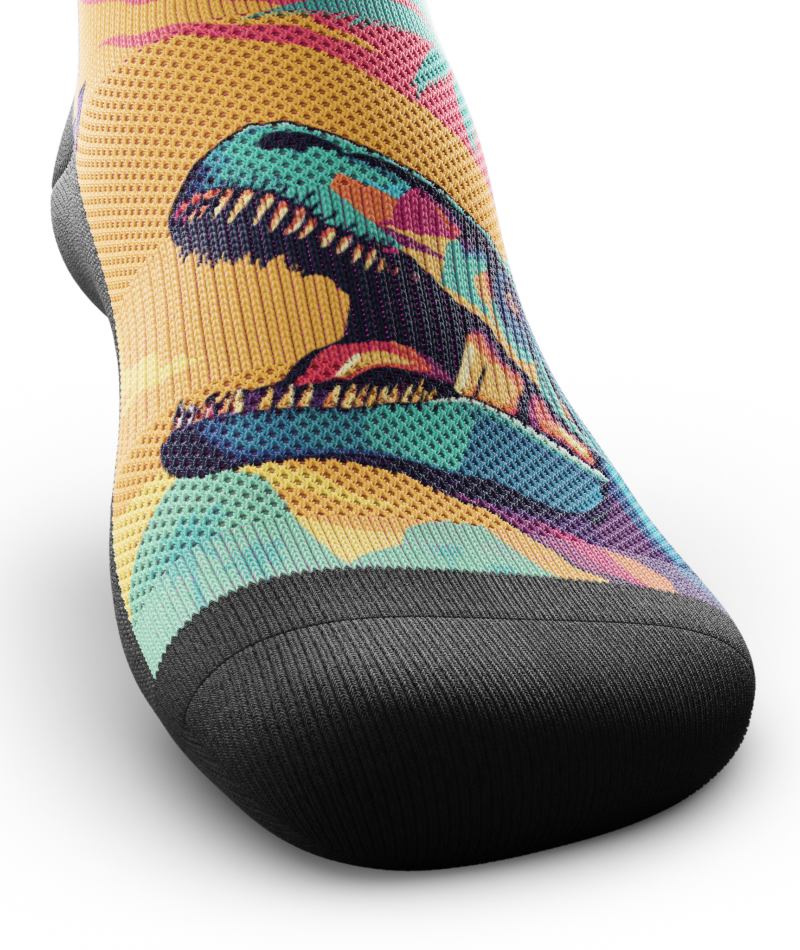 Prehistoric Athletic Quarter Socks