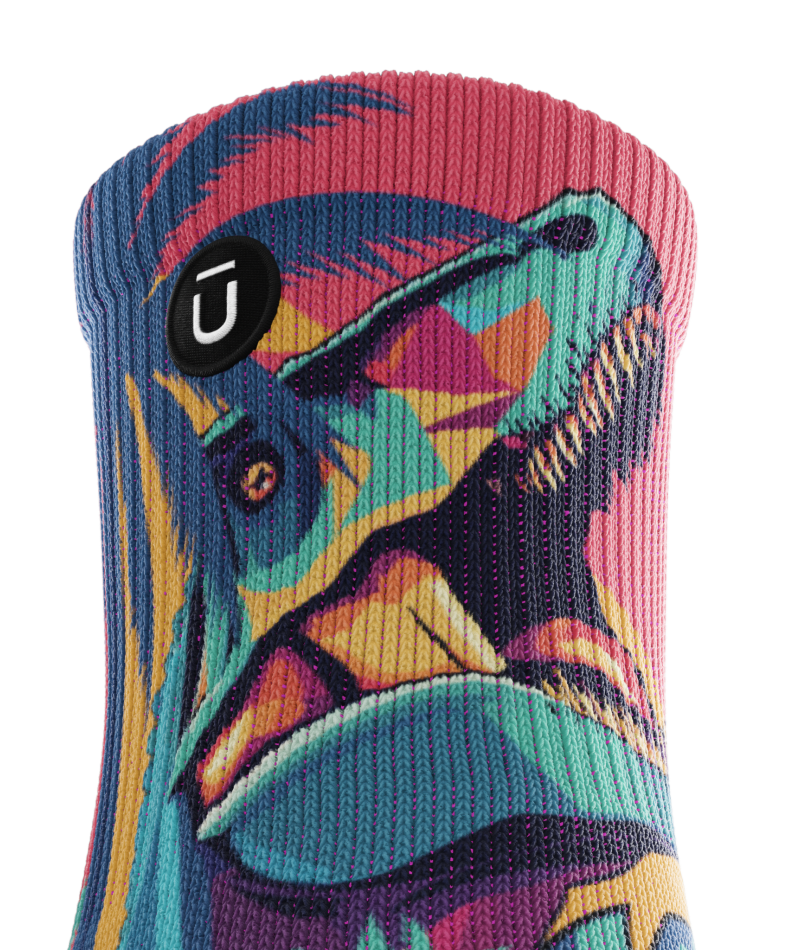 Prehistoric Athletic Quarter Socks