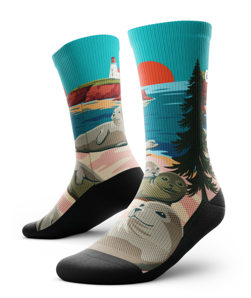 Prince Edward Athletic Crew Socks