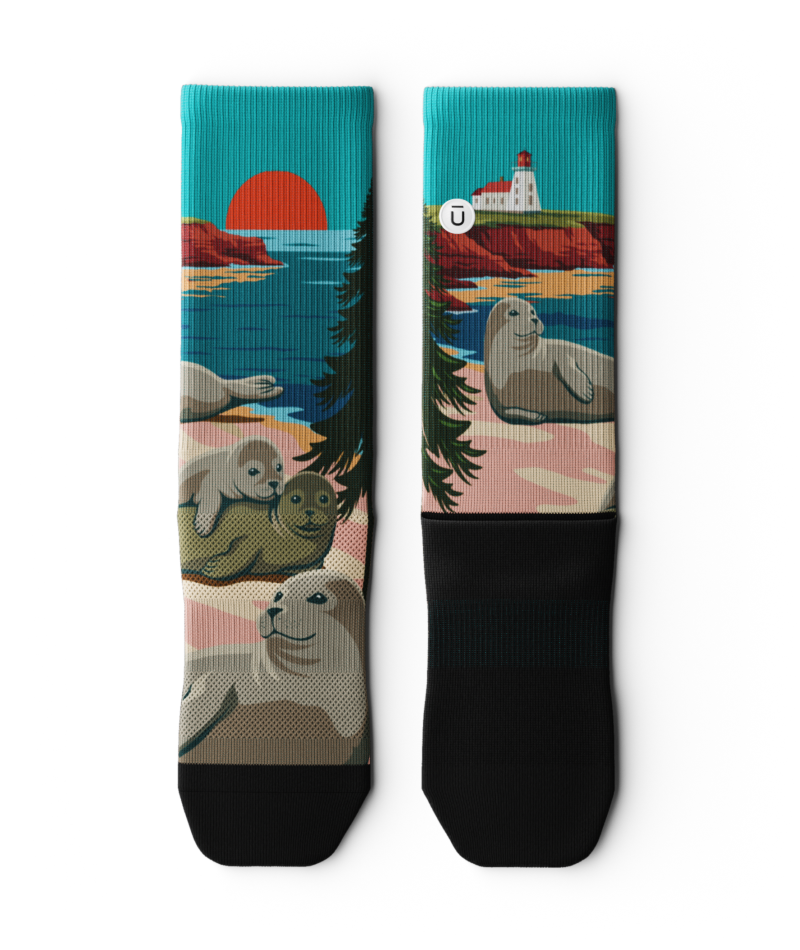 Prince Edward Athletic Crew Socks
