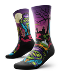 Purrkenstein Athletic Crew Socks