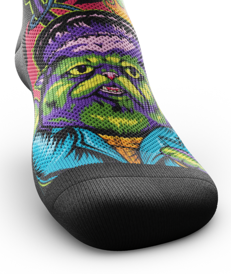 Purrkenstein Athletic Crew Socks