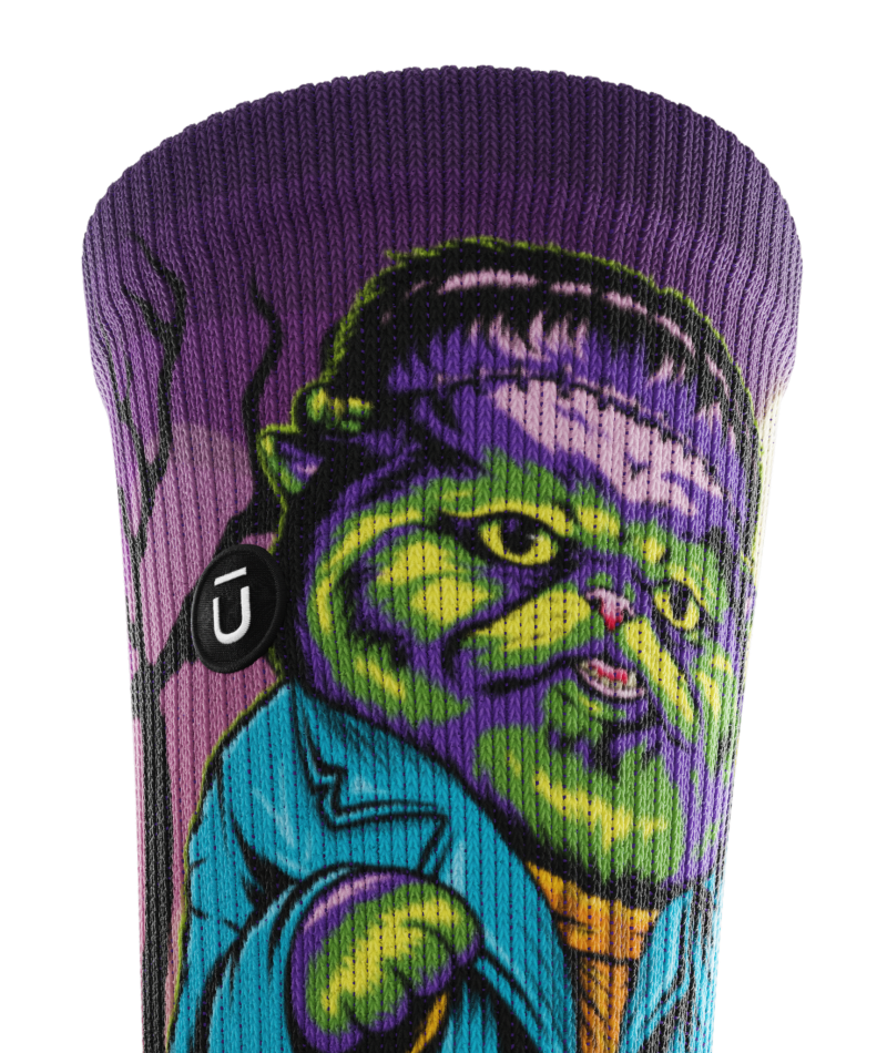Purrkenstein Athletic Crew Socks