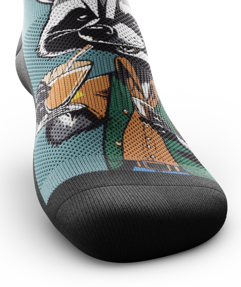 Racuccino Athletic Crew Socks