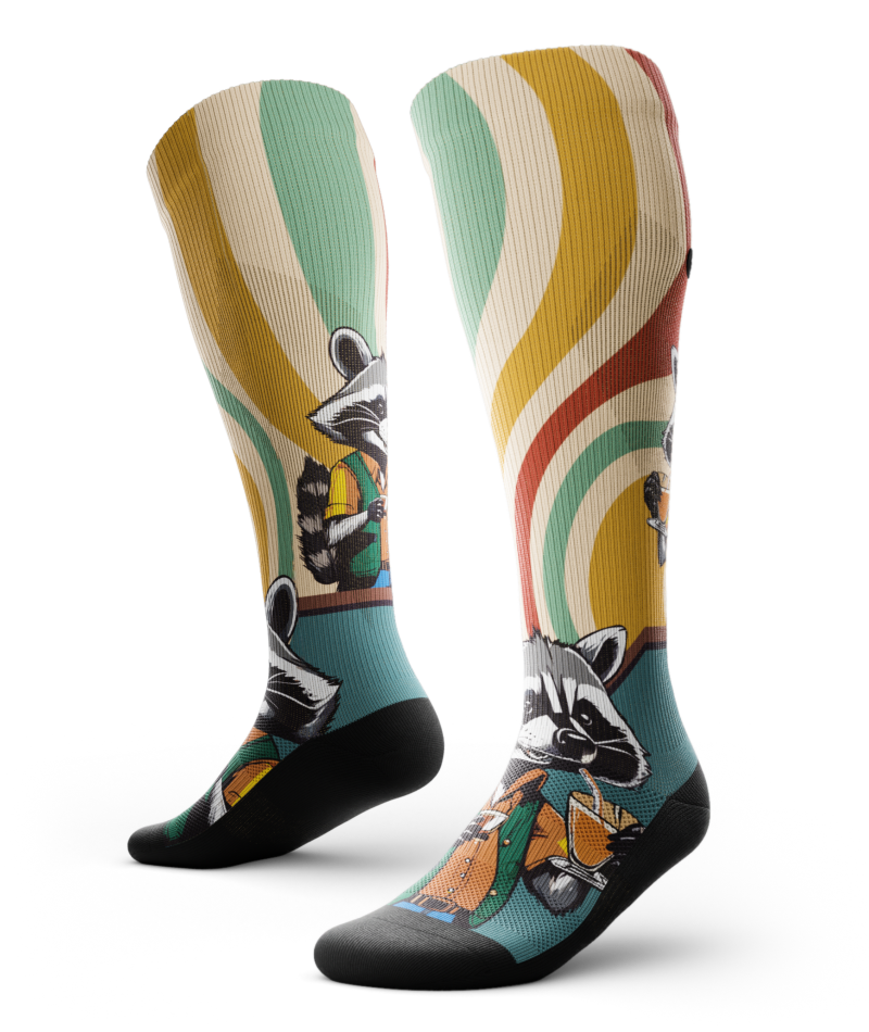 Racuccino Athletic Knee High Compression Socks by OUTWAY