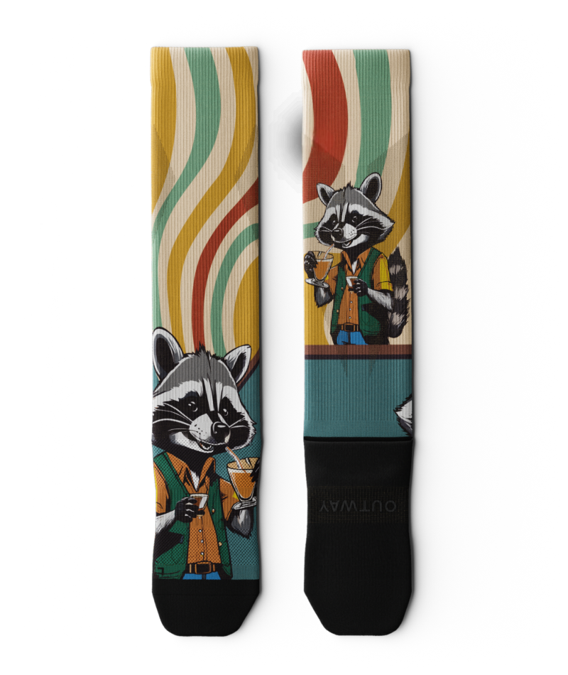 Racuccino Athletic Knee High Compression Socks