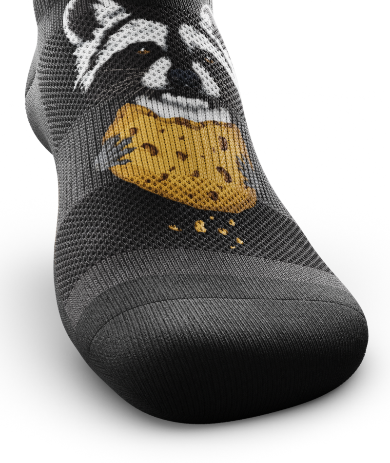 Rad Raccoon Athletic Ankle Socks