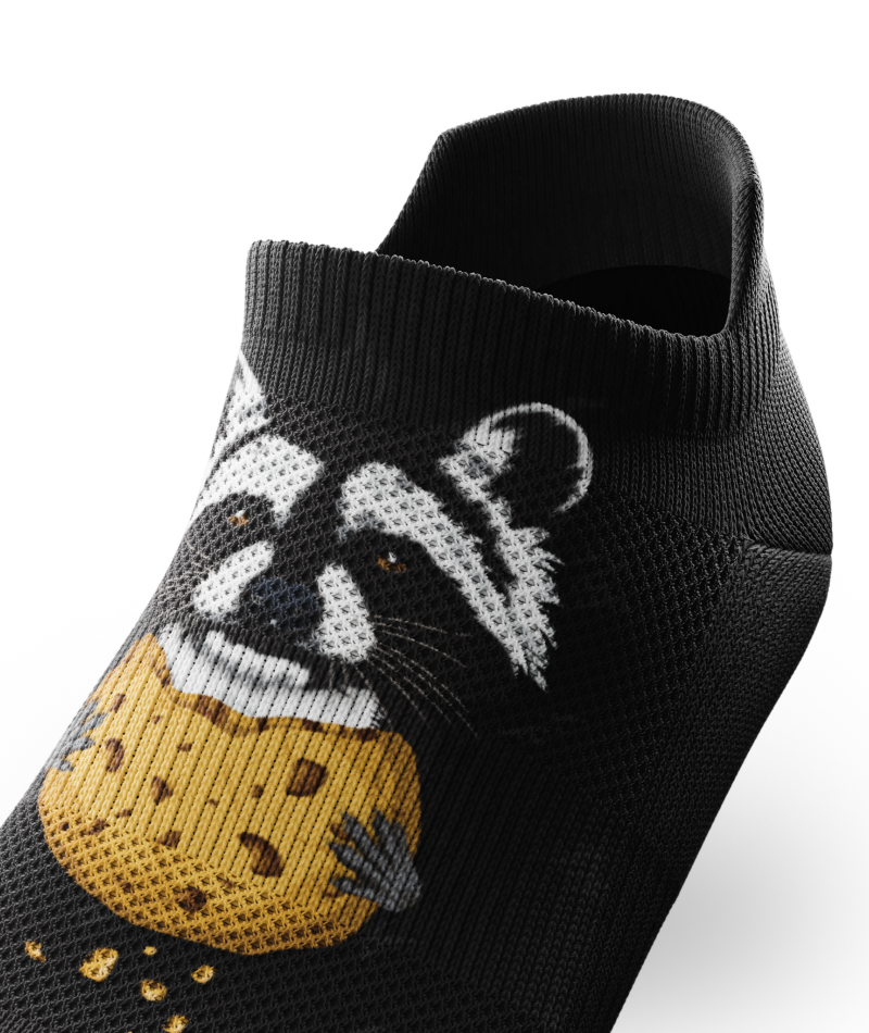 Chaussettes de sport à la cheville Rad Raccoon