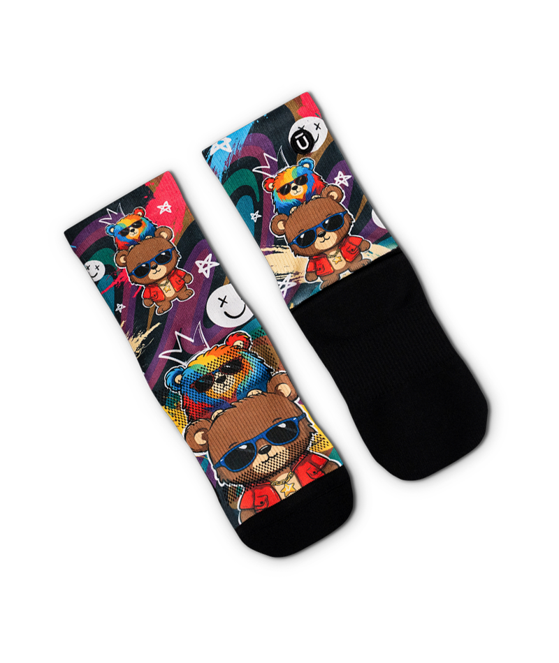 Rapstar Youth Crew Socks