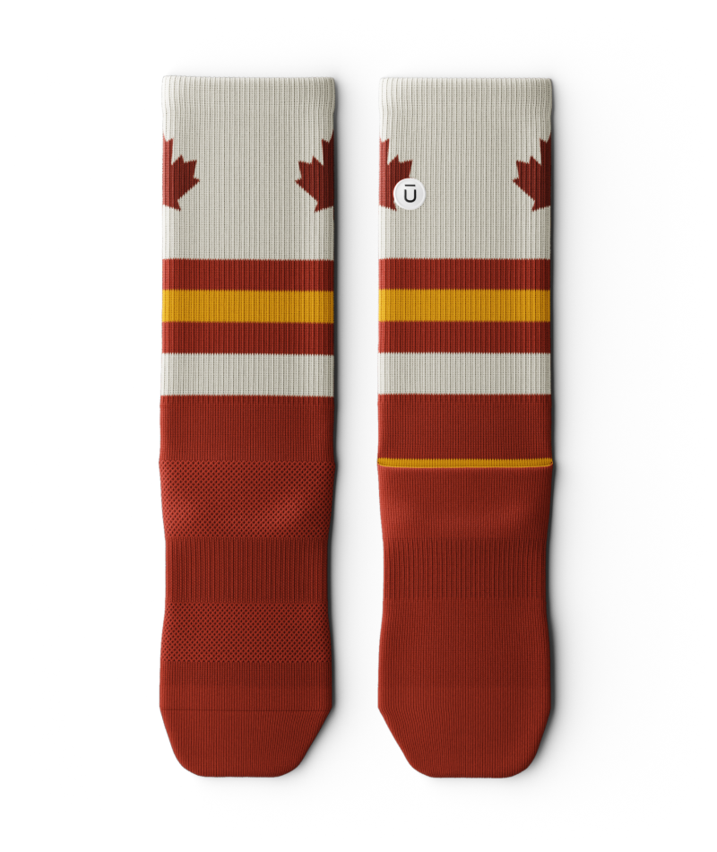 Chaussettes mi-mollet Athlétique Rétro Canada