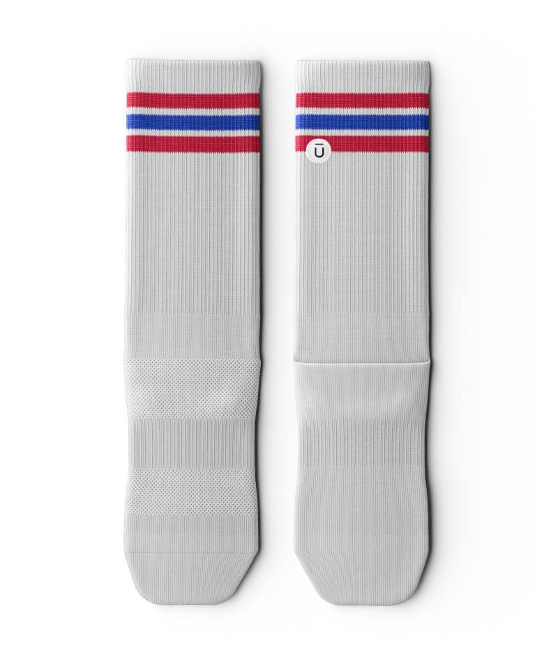 Retro Classic Athletic Crew Socks