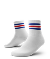 Retro Classic Athletic Quarter Socks