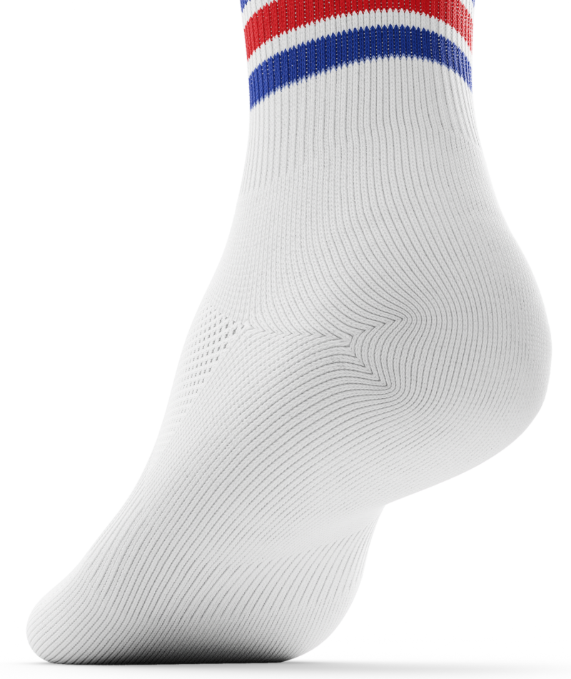 Retro Classic Athletic Quarter Socks