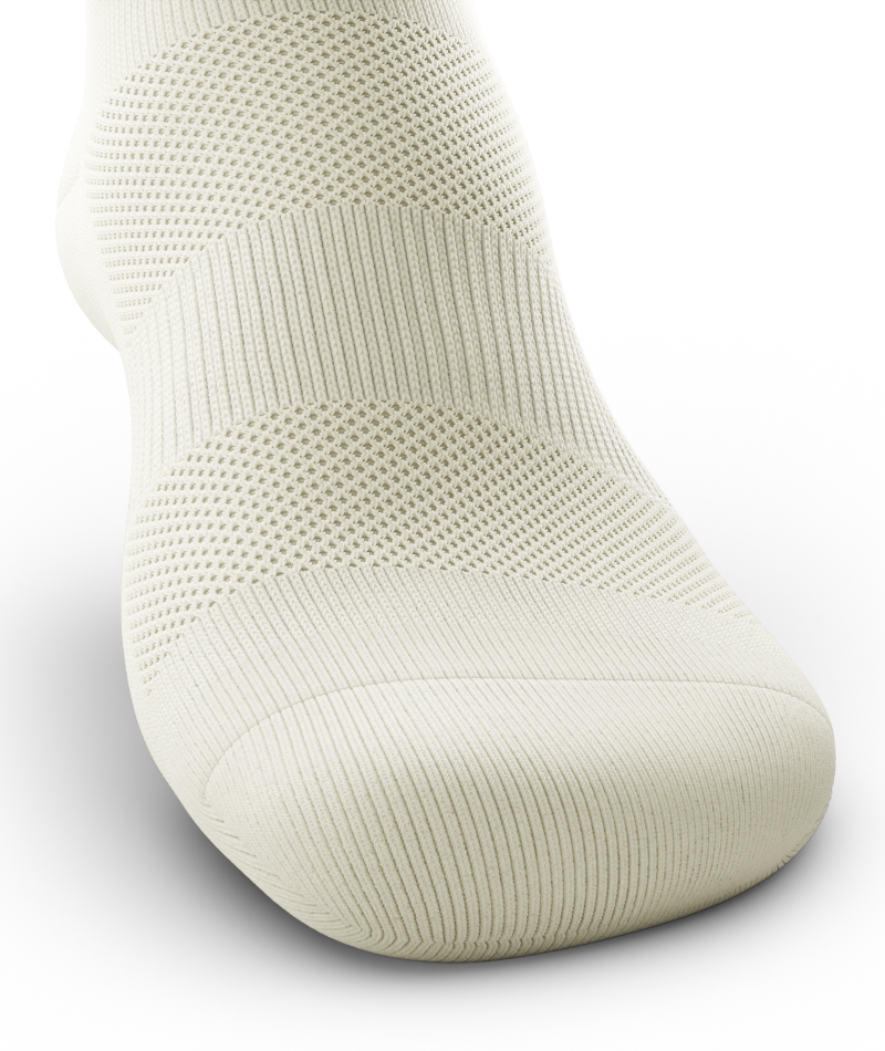 Retro Off White Athletic Crew Socks