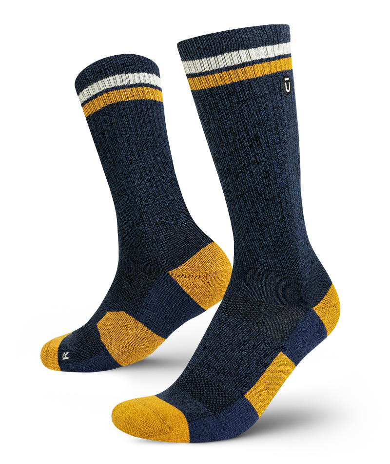Wander Merino Wool Midweight Crew Socks 3-Pack
