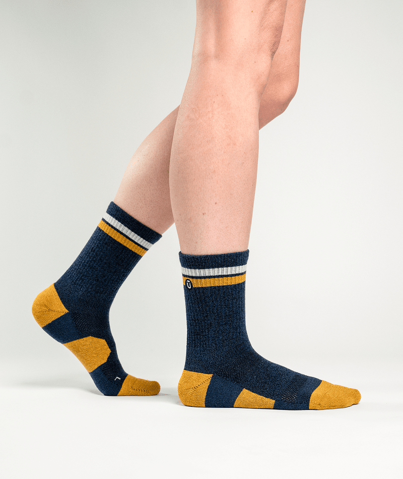 Royal Merino Wool Midweight Crew Socks