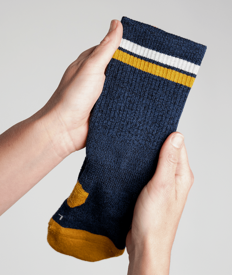 Merino Crew Socks Royal