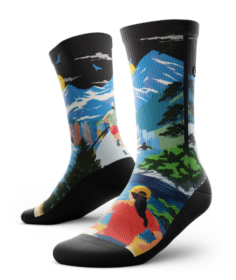 Run Wild Athletic Crew Socks