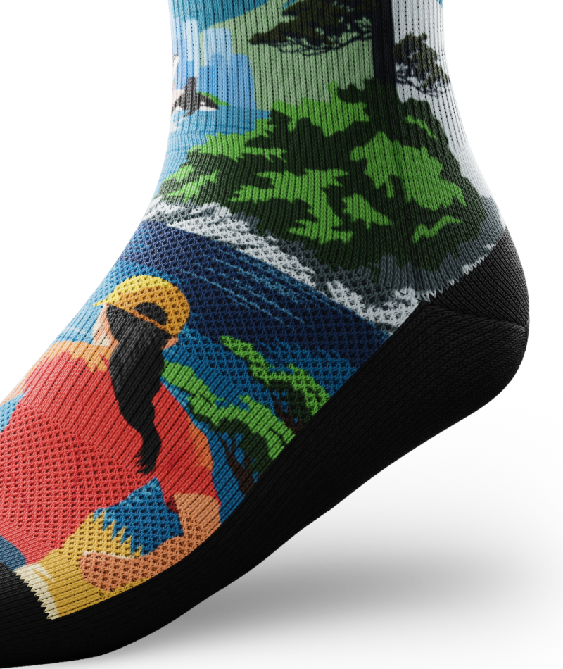 Run Wild Athletic Crew Socks