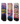 Sakura Sunrise Athletic Crew Socks 3-Pack